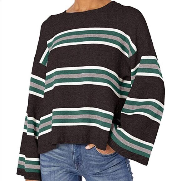 cupcakes and cashmere Amour Striped Pullover *NWT - Picture 1 of 3